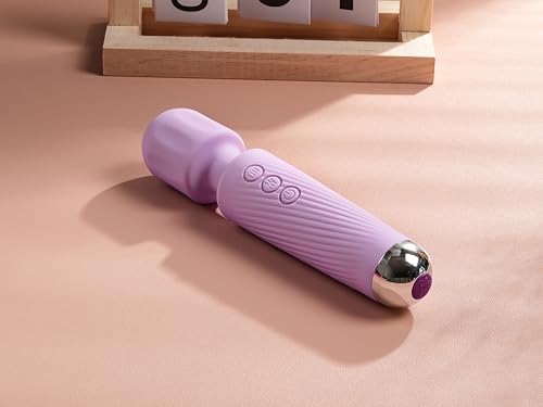 Vibrator Wand, G Spot Dildo, Clit Vibrator, Sex Vibrators,Clitoris Stimulation,with 8 Speeds & 20 Patterns