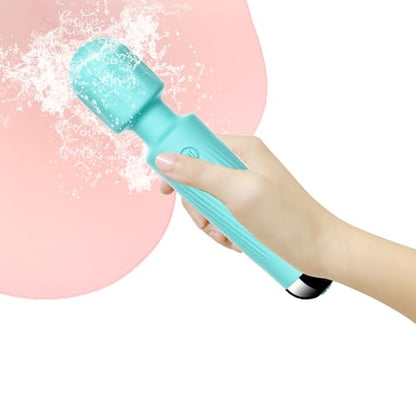 Vibrator Wand, G Spot Dildo, Clit Vibrator, Sex Vibrators,Clitoris Stimulation,with 8 Speeds & 20 Patterns