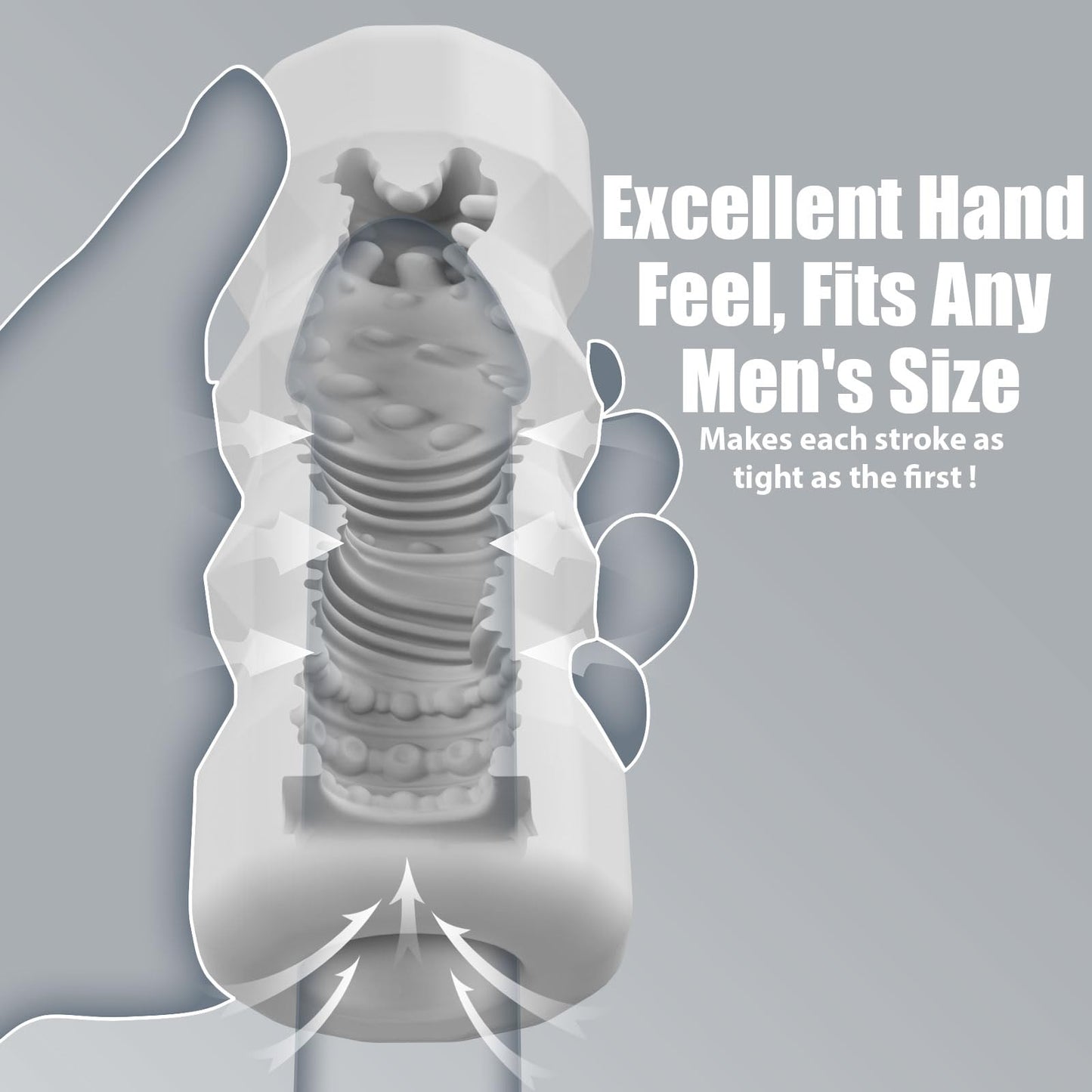 Male Masturbator Sex Toys - Pocket Pussy Stroker