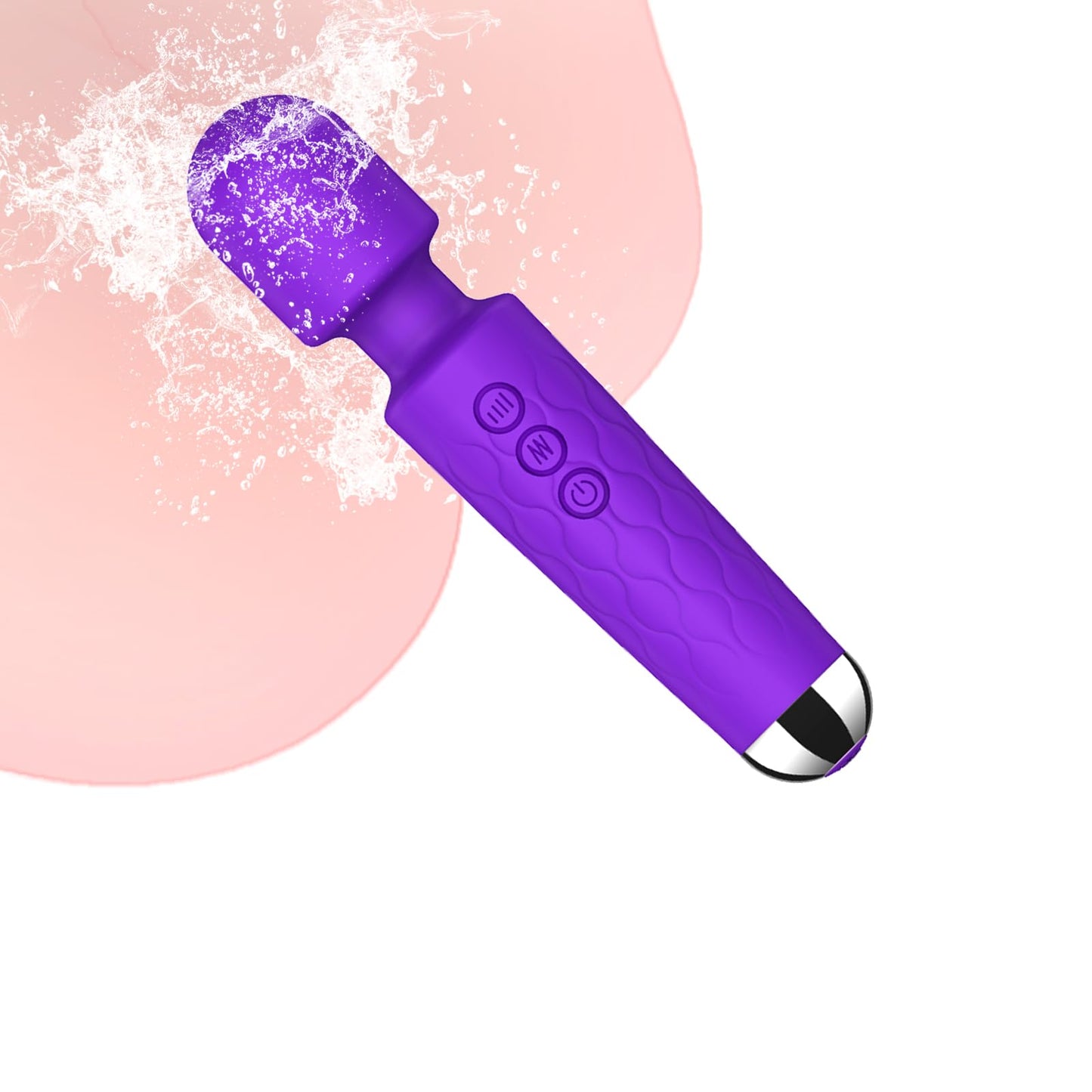 Vibrator Wand, G Spot Dildo, Clit Vibrator, Sex Vibrators,Clitoris Stimulation,with 8 Speeds & 20 Patterns