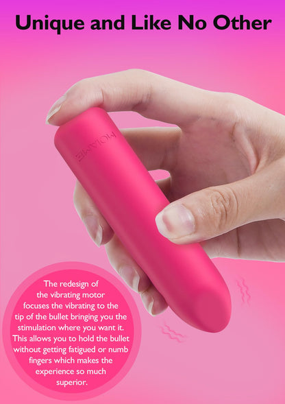 Small Bullet Vibrator for Women: Waterproof Mini Clit Vibrator with 10 Modes