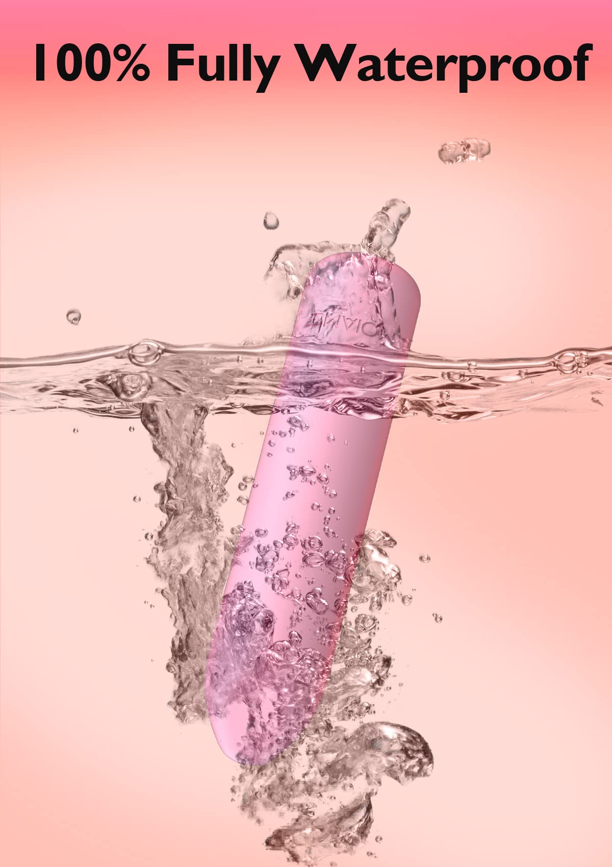 Small Bullet Vibrator for Women: Waterproof Mini Clit Vibrator with 10 Modes