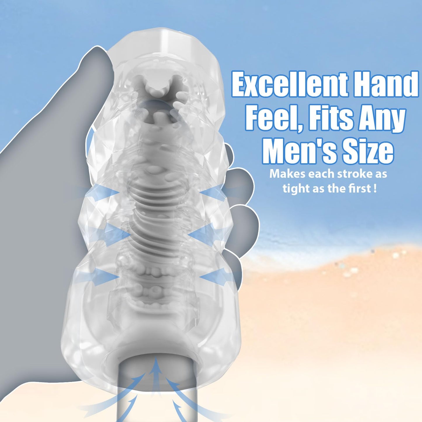 Male Masturbator Sex Toys - Pocket Pussy Stroker