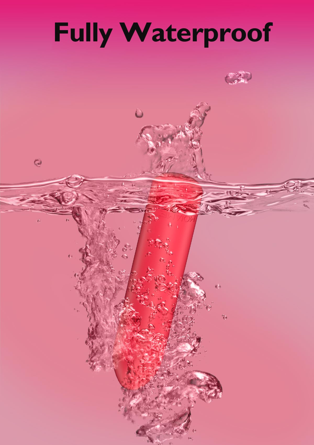 Small Bullet Vibrator for Women: Waterproof Mini Clit Vibrator with 10 Modes