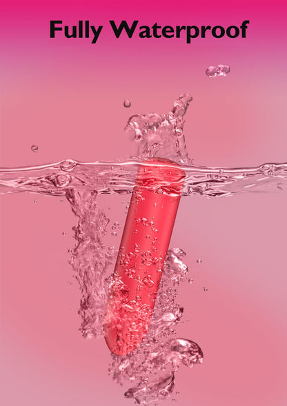 Small Bullet Vibrator for Women: Waterproof Mini Clit Vibrator with 10 Modes