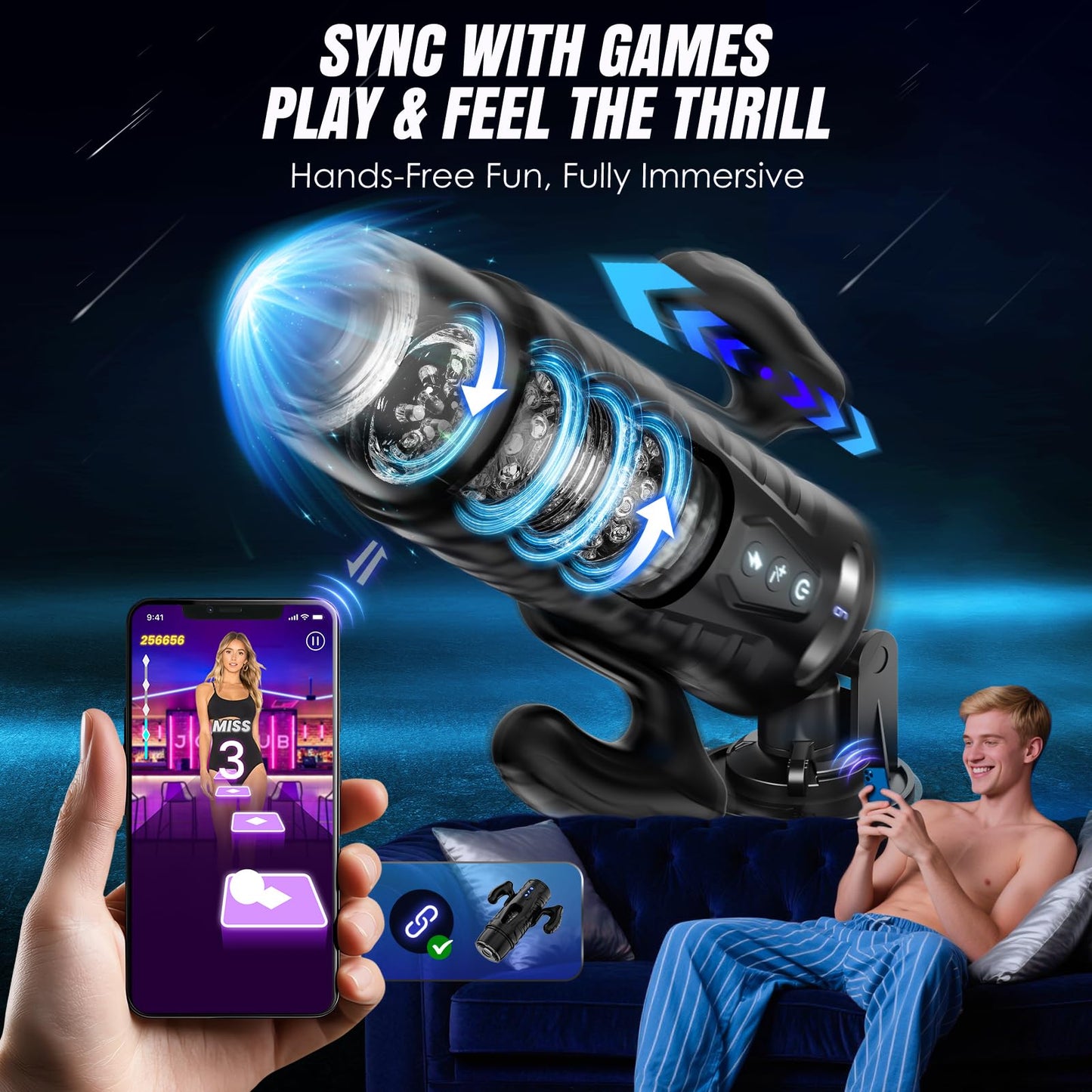 Automatic Male Masturbator Sex Toys for Men