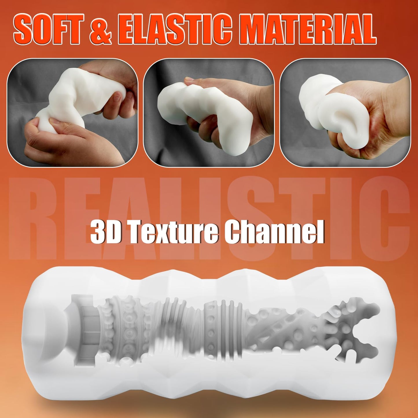 Male Masturbator Sex Toys - Pocket Pussy Stroker