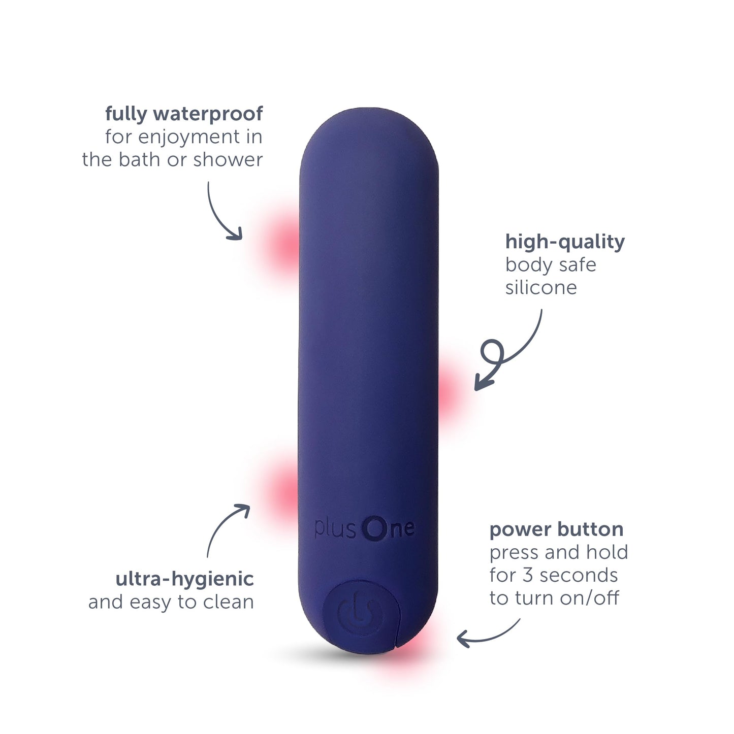 Bullet Vibrator for Women, Mini Vibrator