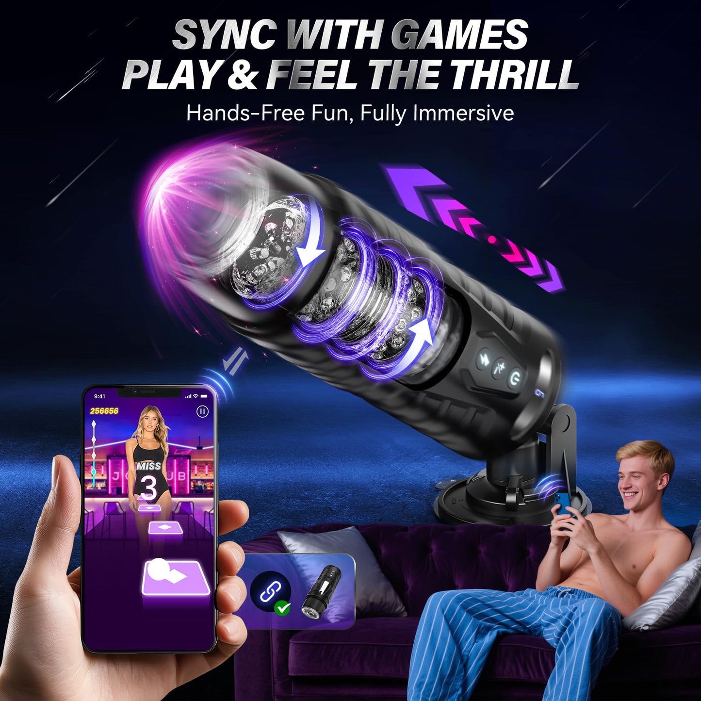 Automatic Male Masturbator Sex Toys for Men