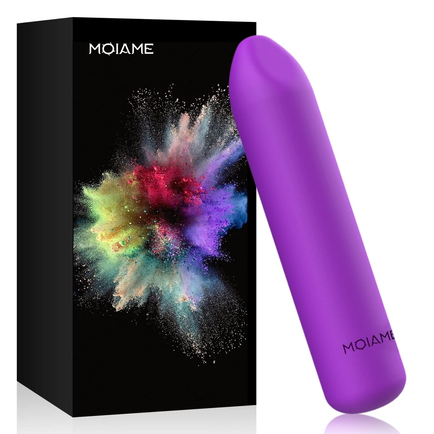 Small Bullet Vibrator for Women: Waterproof Mini Clit Vibrator with 10 Modes