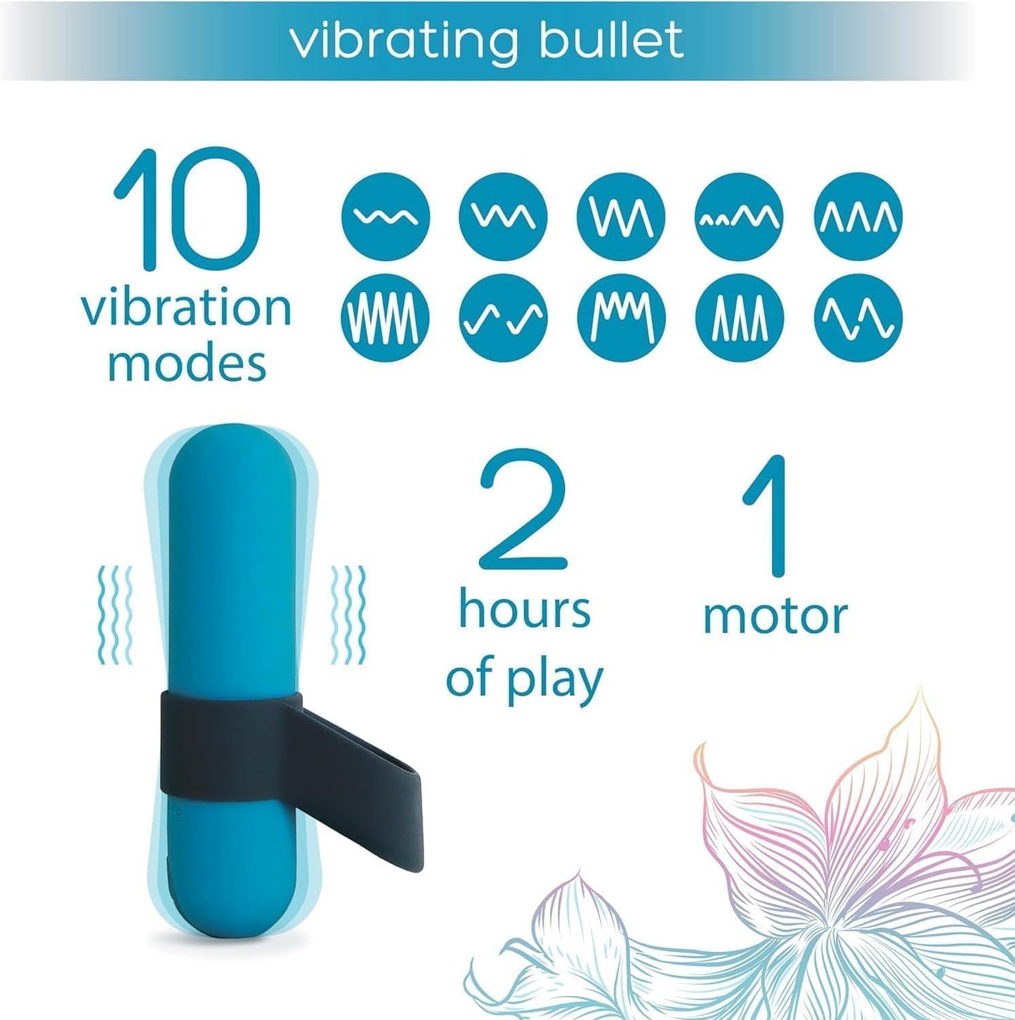 Bullet Vibrator for Women, Mini Vibrator