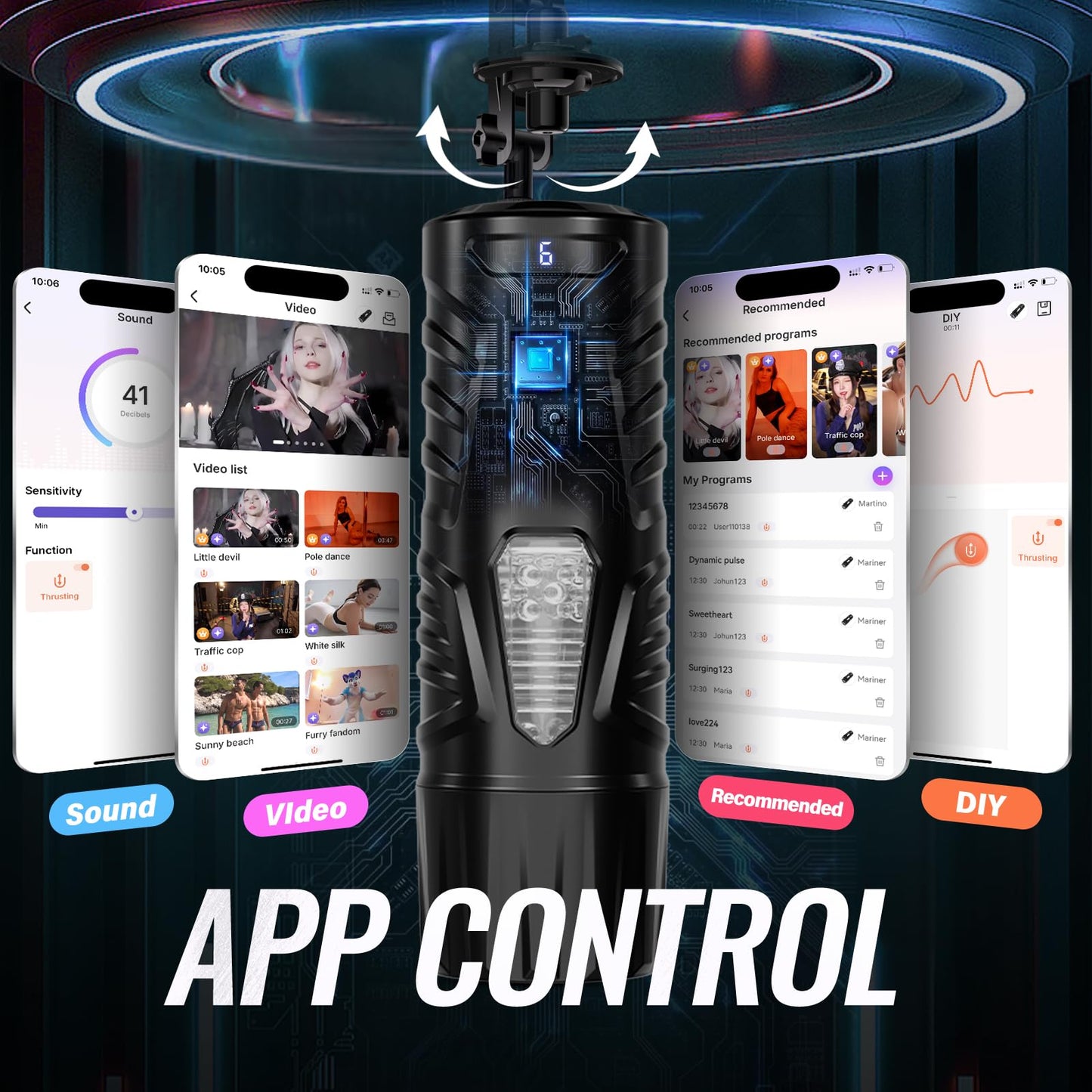 Automatic Male Masturbator Sex Toys for Men